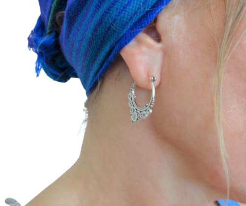 ✿ SPIRAL CREOLEN ✿ toll verzierte Ohrringe Bestseller