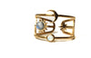 Himmlischer Ring mit Sonne Mond und Sterne/Mondstein Ring Gold/Opal Astrologie schmuck/Himmelskörper ring/Geschenk für sie